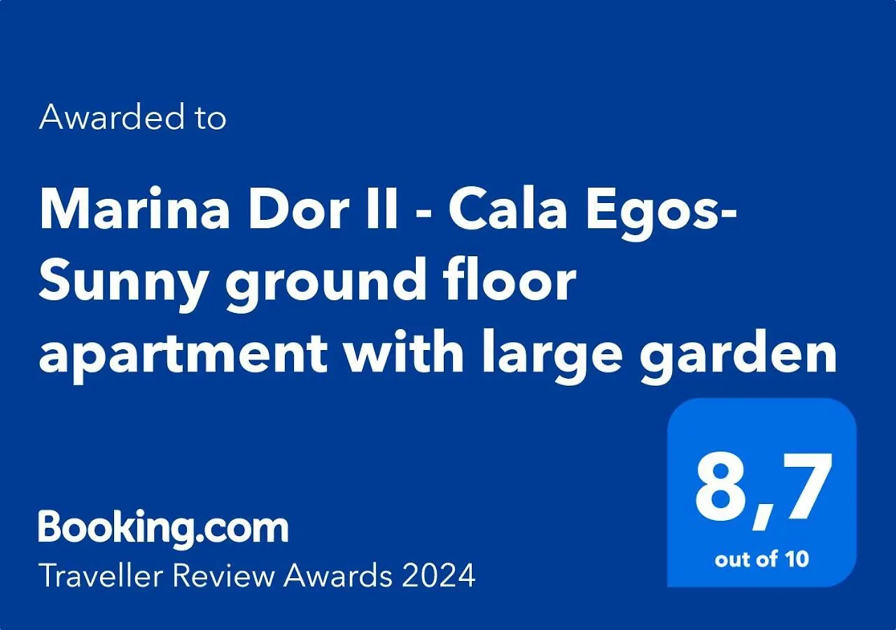 Marina Dor - Cala Egos- Sunny Ground Floor Apartment With Large Garden Cala d'Or