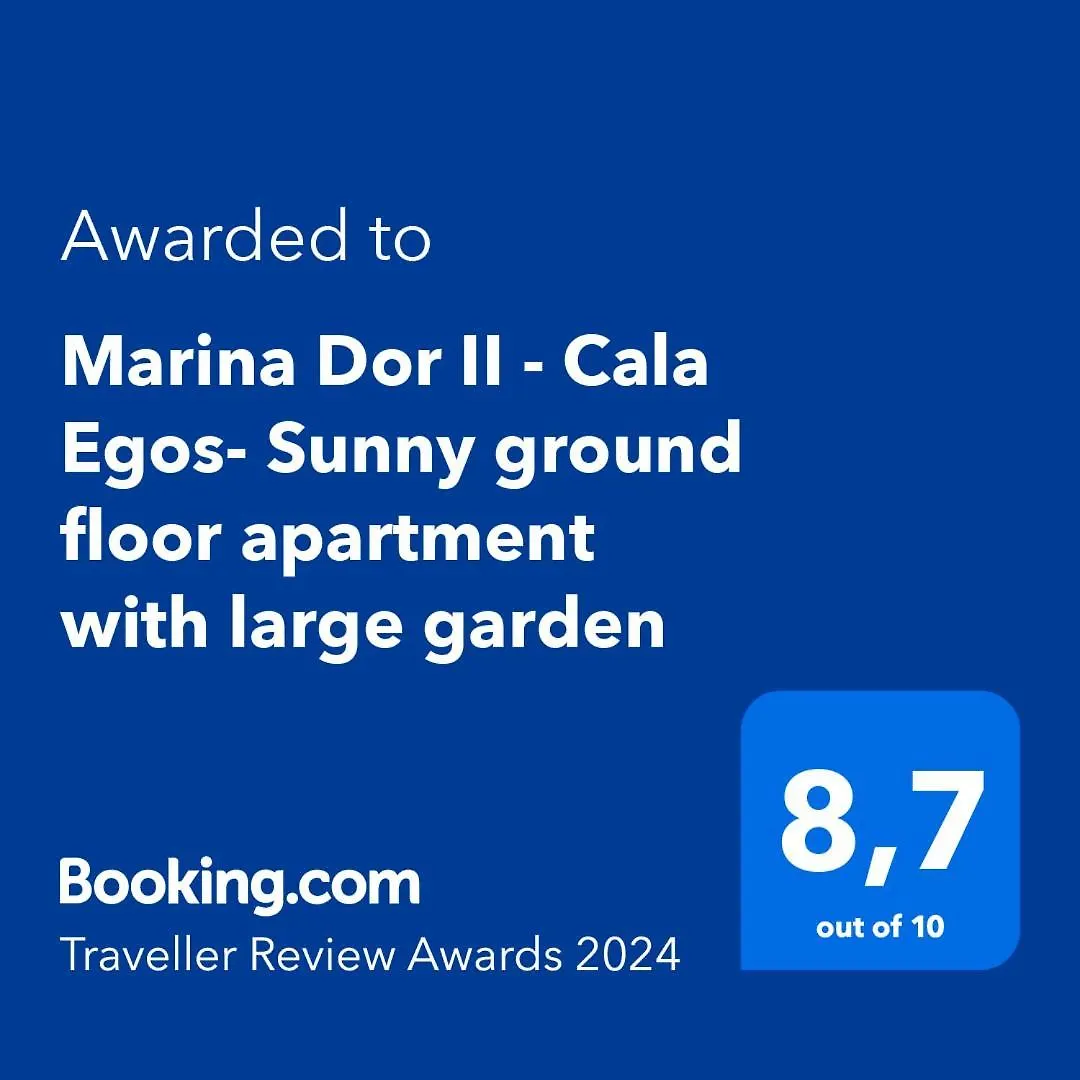 Marina Dor - Cala Egos- Sunny Ground Floor Apartment With Large Garden Cala D´Or